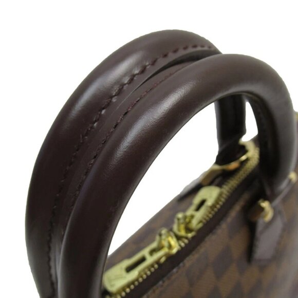 Auth LOUIS VUITTON Alma Handbag Brown Damier canvas t19459a - Picture 3 of 11